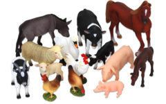 Boerderijdieren, 14-delig