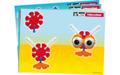 Kid K'nex 78750 aanvullingsset met 8 voorbeeldkaarten