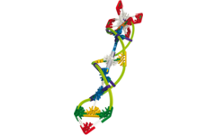 K'nex 78620 techniek wielen,assen en hellende vlakken 221 onderdelen