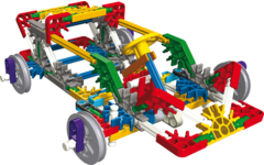 K'nex 78620 techniek wielen,assen en hellende vlakken 221 onderdelen