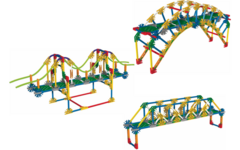 K'nex 78640 techniek bruggen bouwen 207 onderdelen