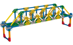 K'nex 78640 techniek bruggen bouwen 207 onderdelen