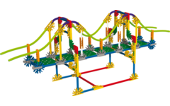 K'nex 78640 techniek bruggen bouwen 207 onderdelen