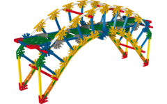 K'nex 78640 techniek bruggen bouwen 207 onderdelen