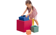 Stapel- en nestblokken, 5 stuks