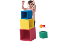 Stapel- en nestblokken, 5 stuks