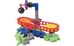 Tandwielenset machine in beweging