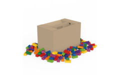 BiOBUDDi Education Big bouwblokken 150 stuks