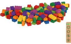 BiOBUDDi Education Big bouwblokken 150 stuks