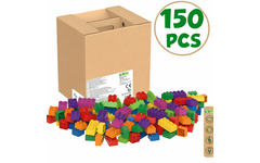 BiOBUDDi Education Big bouwblokken 150 stuks