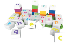BiOBUDDi Education set letters, getallen en platen