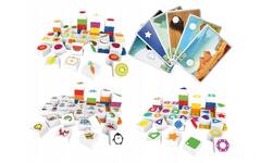 BiOBUDDi Education set dieren, fruit en vormen
