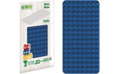 BiOBUDDi Education bouwplatenset 3x blauw, 3x groen