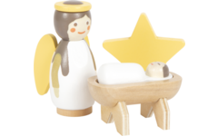 Small Foot - Houten Kerstkribbe Speelset