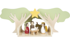 Small Foot - Houten Kerstkribbe Speelset