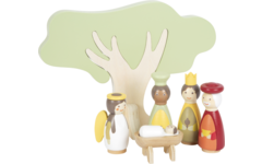 Small Foot - Houten Kerstkribbe Speelset