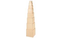 Toren van hout groot formaat