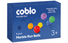 Coblo Classic Knikkerbaan balletjes - 6 stuks