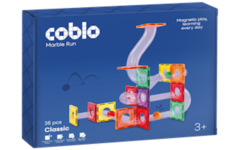 Coblo Classic Knikkerbaan - Uitbreiding 35 stuks