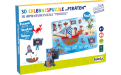 Avontuurpuzzel Piraten 3D