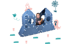 Bouwset educatie inöuqa, Blue Berry, set van 30 stuks