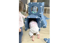 Bouwset educatie inöuqa, Blue Berry, set van 30 stuks