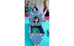 Bouwset educatie inöuqa, Blue Berry, set van 30 stuks