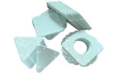 Bouwset educatie inöuqa, Ocean Green, set van 30 stuks