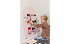 Magnetisch behang, verwijderbaar, Rose