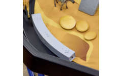 Interactieve kleine wereld safarilandschap
