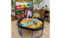 Interactieve kleine wereld safarilandschap