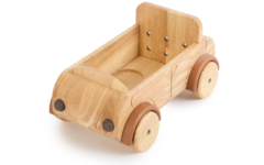 Auto groot, van hout