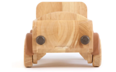 Auto groot, van hout