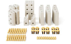 MODU Educatieset groot, Sand Grey / Honey Yellow