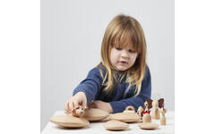 Houten diervriendjes