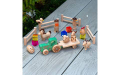 Boerderij set, hout