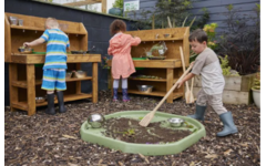 Tuff tray | aardgroen