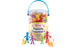 All About Me Family Counters doos met 72 stuks