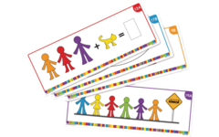 All About Me Family Counters activiteitenkaarten