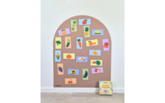Magnetische fruit- en groentepuzzel