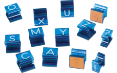 Letterstempels hoofdletters