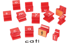 Letterstempels kleine letters