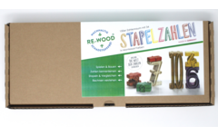 Torengetallen in Montessorikleuren (34 stuks)