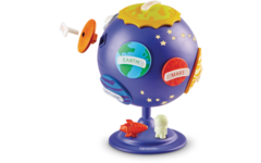 Zonnestelsel puzzel wereldbol