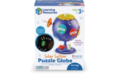 Zonnestelsel puzzel wereldbol