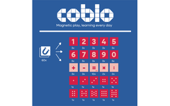 Coblo Toppers Cijfers - 60 stuks