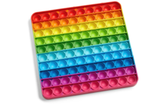 Honderdbord sensorische bubbelpopper