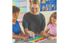 Rainbow Multiplication Board