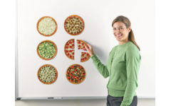 Magnetic Pizza Fractions