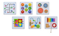 Wandelementen 6-delige set, set 1